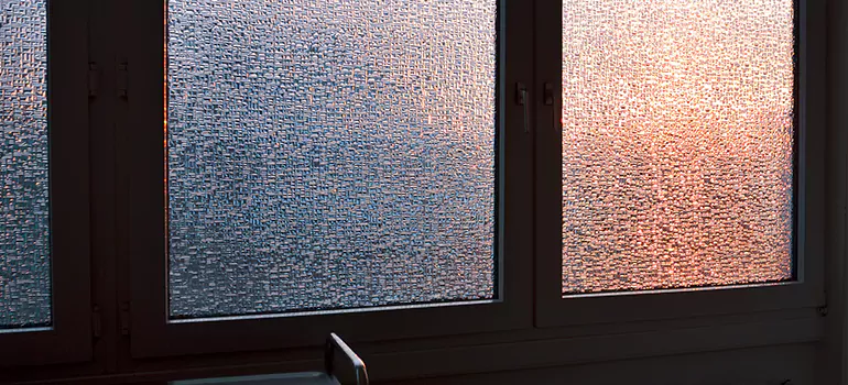 Frosted Glass Window Replacement in Burlingame, CA