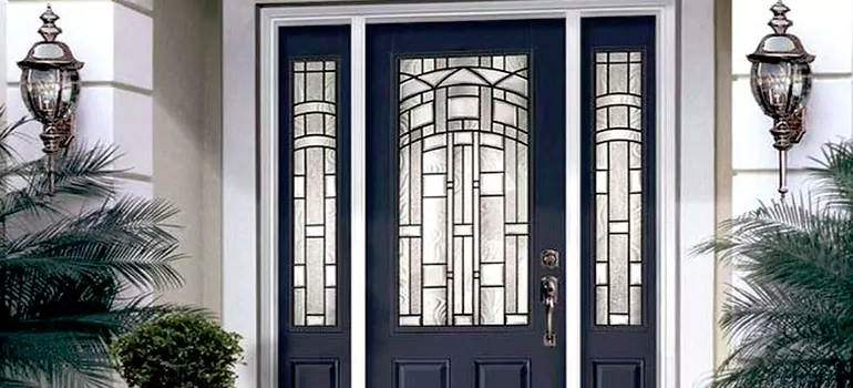 Stained Glass Door Panels in Burlingame, CA