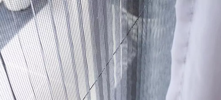 Fixing Screen Window Mesh in Burlingame, CA