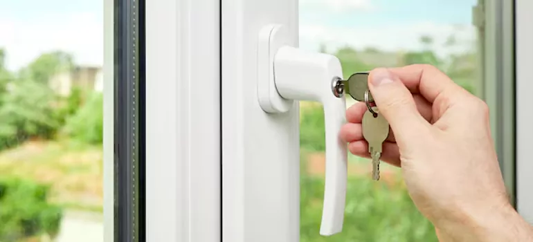 Sash Window Lock Installation in Burlingame, CA